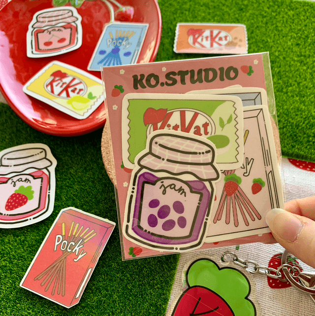 ASIAN SNACKS sticker pack