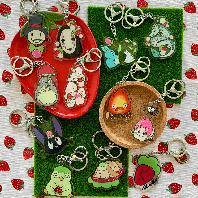 GHIBLI keychain - Totoro