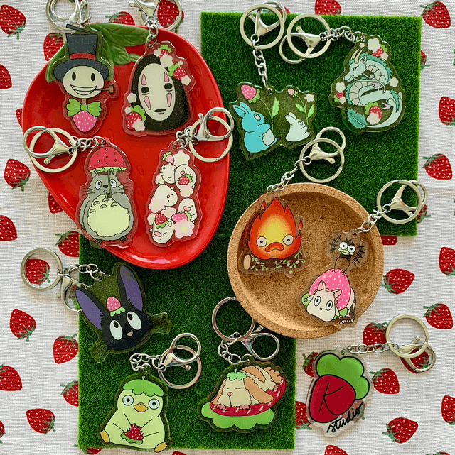 GHIBLI keychain - Otori-Sama