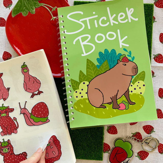STICKER BOOK - Capybara
