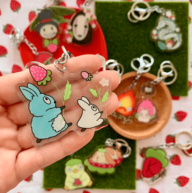 GHIBLI keychain - Mini Totoros