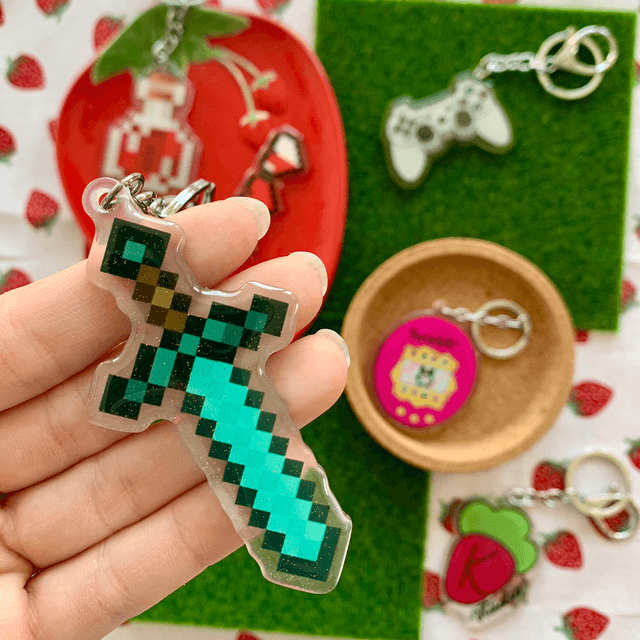 MINECRAFT keychain - Sword
