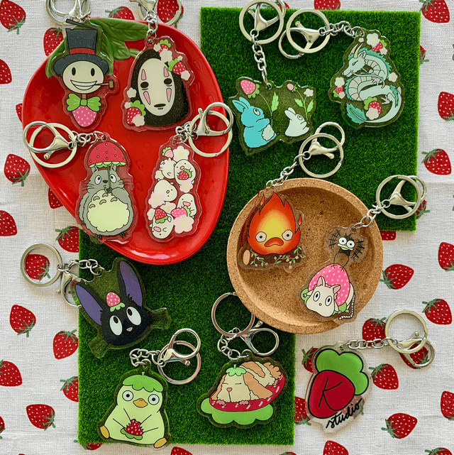 GHIBLI keychain - Turnip Head
