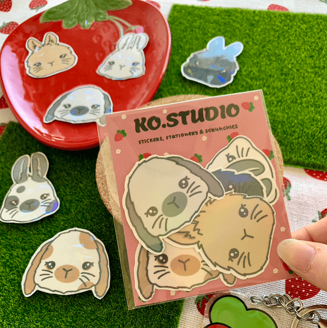 BUNNY sticker pack