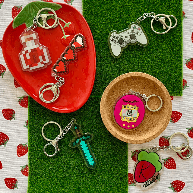 MINECRAFT keychain - Potion