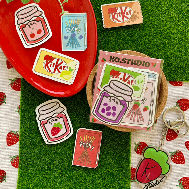 ASIAN SNACKS sticker pack