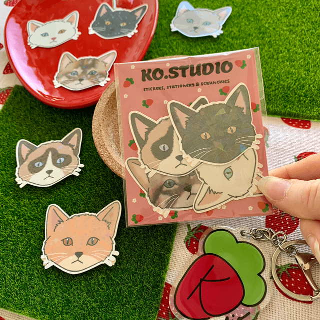 CAT sticker pack