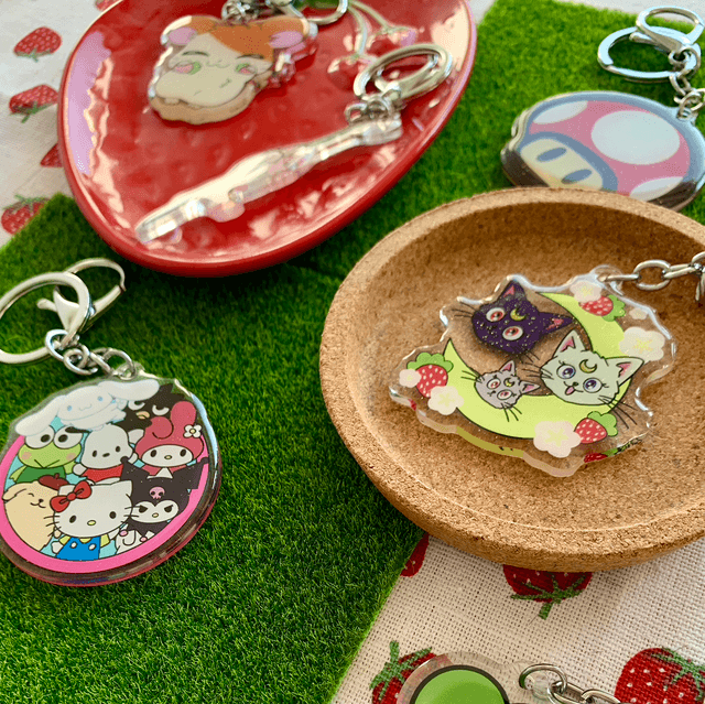 HAMTARO keychain