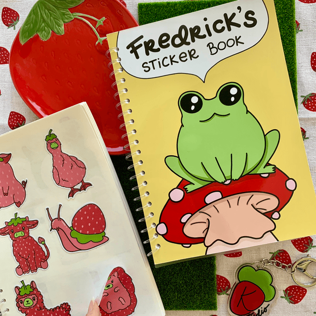 STICKER BOOK - Fredrik