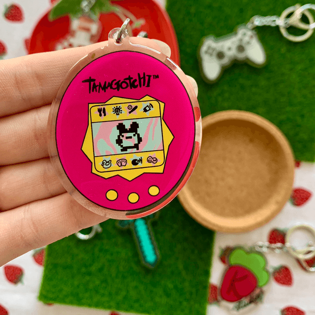 GAMING keychain - Tamagotchi