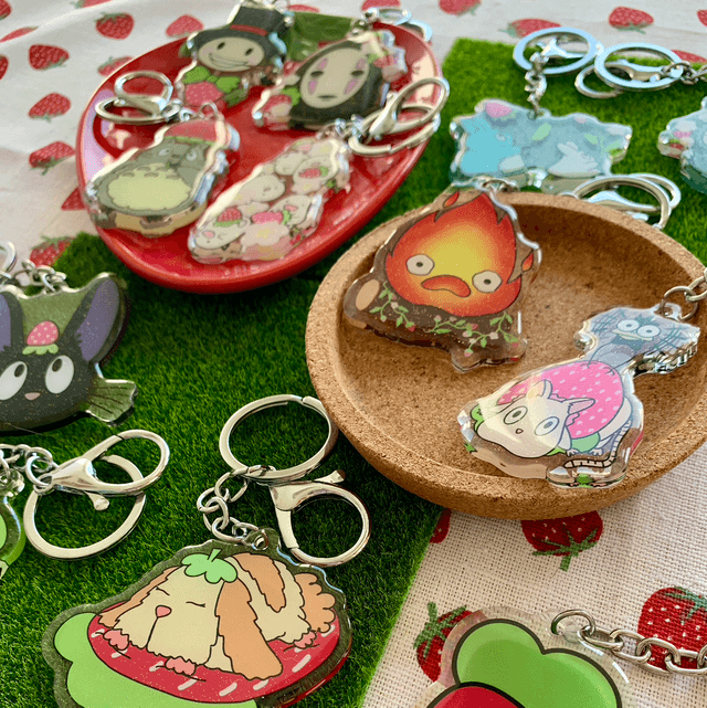 GHIBLI keychain - Turnip Head