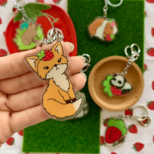 FOX with Strawberry