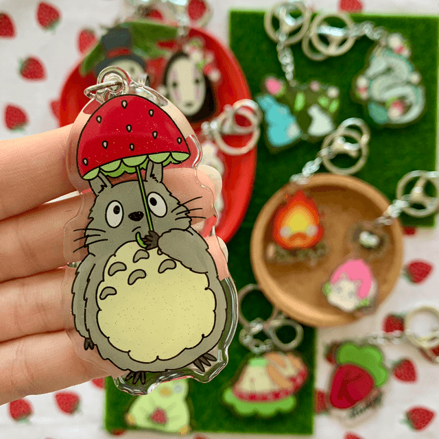 GHIBLI keychain - Totoro