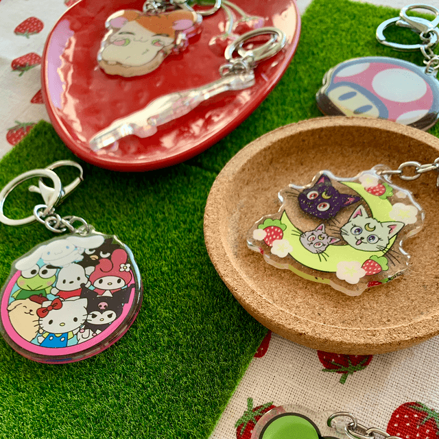TOAD keychain - Super Mario