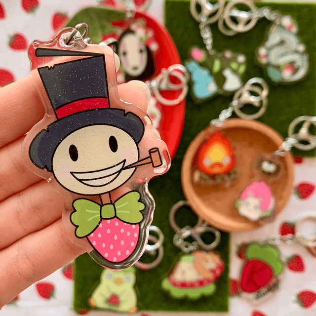 GHIBLI keychain - Turnip Head