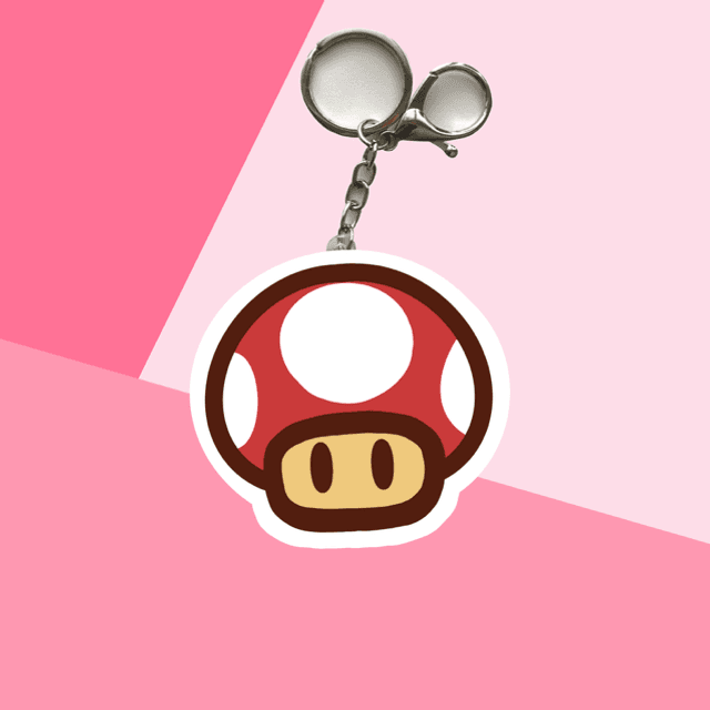 TOAD keychain - Super Mario
