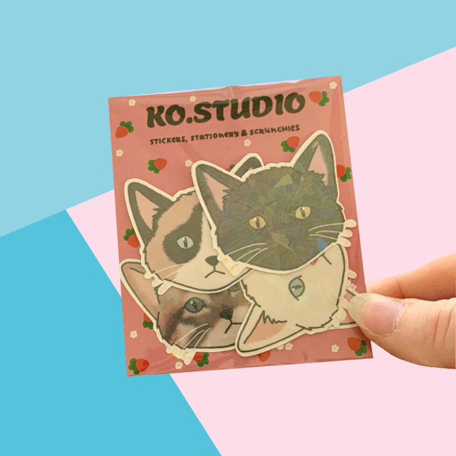 CAT sticker pack